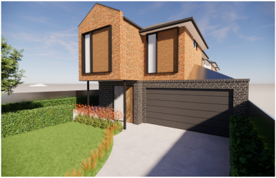 Modern Torrens Title double storey family house