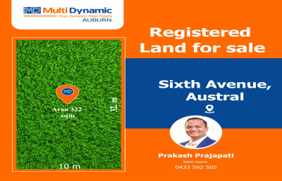 Register land for sale- Prime Location