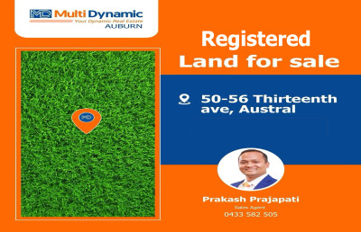 Register and Ready to built Land - Prime location