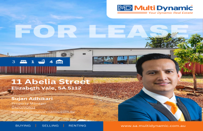 For Lease - 11 Abelia Street, Elizabeth Vale, SA 5112