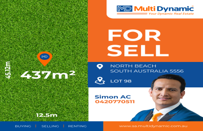 Build Your Future by the Sea - Lot 98 North beach Road, North Beach 5556