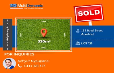 Perfect Block to Build Your Dream Home in Thriving Austral!