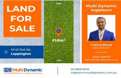 Prime 416m² Block in the Heart of Leppington - Build Your Dream Home!