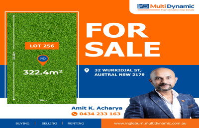 Registered Land | Prime Austral Location | Build Your Dream Home Today | New Airport opens this 2026 